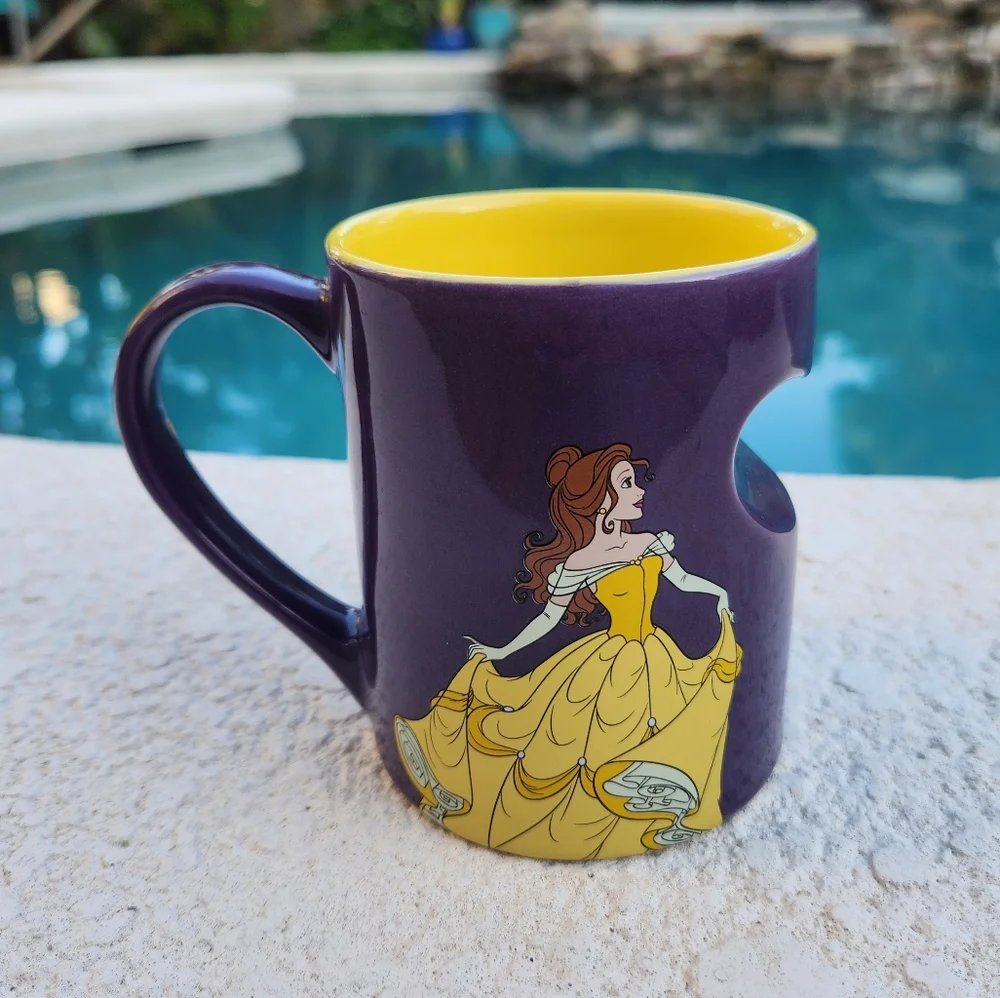 NWOT Disney Belle Beauty and the Beast Coffee Mug - Picture 1 of 5